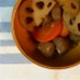 レンコン♪人参♪コンニャク♪の甘辛煮物♡