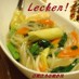 白菜と残り野菜で八宝菜風