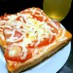 朝食☆トマト♪ケチャマヨチーズトースト