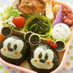 ミッキー＆ミニーちゃんおにぎり＊キャラ弁