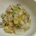 白菜と豚肉の簡単炒め