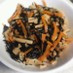 高野豆腐とひじきの煮物
