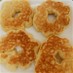 ポリ袋で♪豆腐入り焼きドーナツ♪離乳食◎