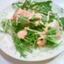 【農家のレシピ】豆腐と水菜のサラダ
