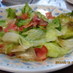 簡単！レタスとベーコンの炒め物♪