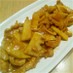 豚肉とたけのこのピリッと甘辛炒め