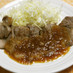 牛肉のステーキ・玉ねぎポン酢ソース