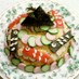 こどもの日♪楽しい♪こいのぼり寿司ケーキ