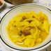 ∮ひよこ豆とキャベツღカレー豆乳スープ∮