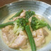 【糖質オフ】鶏肉と春野菜のクリーム煮