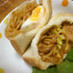 焼きそばサンド♡