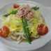簡単！キャベツ玉葱ツナの冷やしうどん★