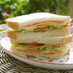 週末ランチに・・BLT☆Eサンド♡