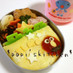 ＊キャラ弁＊　オムライスDEエルモ