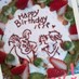 生クリームでお手軽キャラケーキ！！