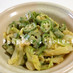 おくらとキャベツのゴマおかか