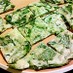 小麦粉＋片栗粉で♪お手軽☆ニラチヂミ