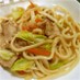くせになる！柚子胡椒の焼きうどん