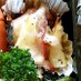 じゃがいもとウインナーのチーズ焼き☆