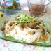 きのこそうめん納豆和え ～つけ麺仕立て～