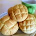 簡単♡ホットケーキミックスでメロンパン