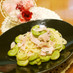 そら豆のパスタ★セージバターソース