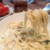 *濃厚＊鮭のクリームパスタ＊