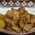 さつまいもと鶏肉のこっくり煮