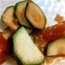 トマトとズッキーニの中華サラダ♪