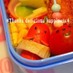 お弁当に(　´,_ゝ浮き輪つきウインナー
