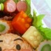 キャラ弁✿ブロックな「おかず」