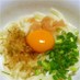 １人ランチ♬♫ 釜玉明太バターうどん